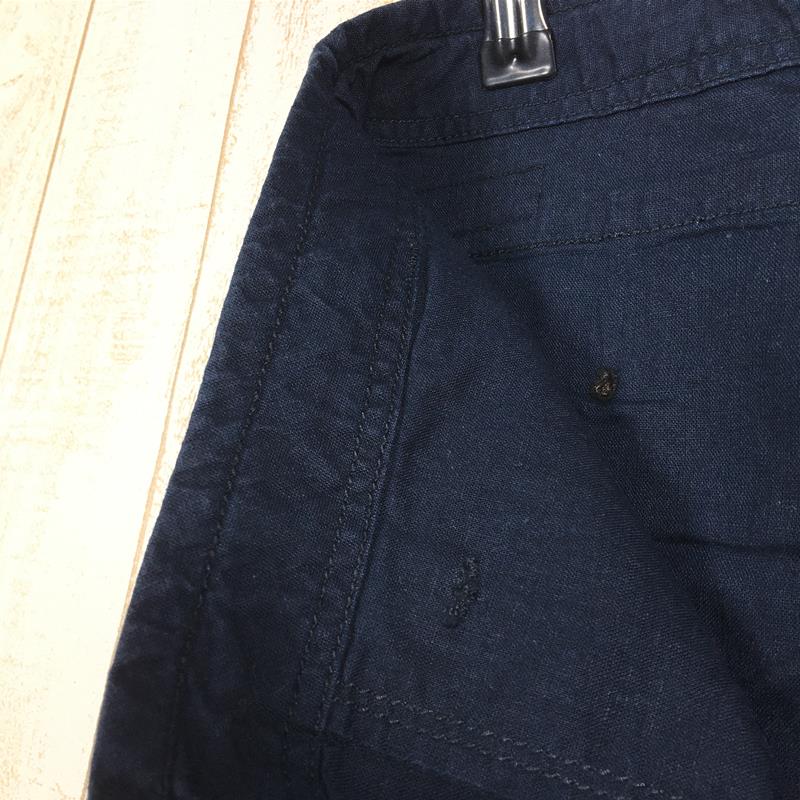 【Men's 31 ネイビー系】 Patagonia ( パタゴニア ) プラム ライン パンツ Plumb Line Pants ヘンプ オーガニック コットン 生産終了モデル 入手困難 58240 International Men's BLB Blue Blac