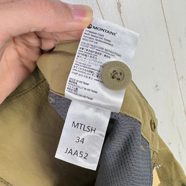 【男士 34 卡其绿系】Montane (蒙塔尼) 男士 Terra Lite 短裤 Men's Terra Lite Shorts MTLSH15 OLIVE z00056021 OLIVE 软壳 短裤 下装 服装