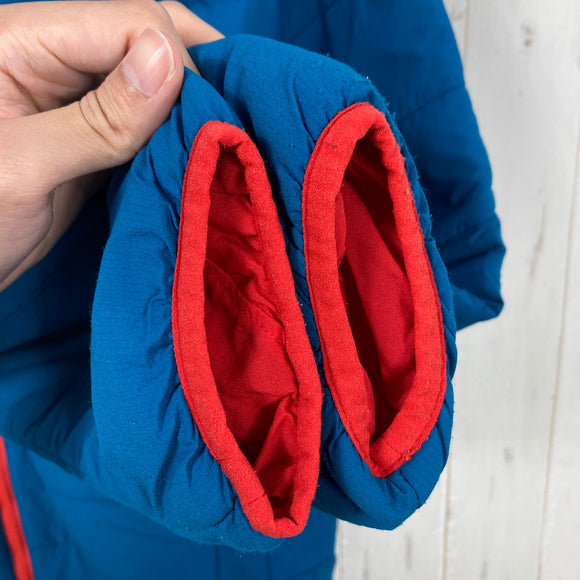 【Men's L ブルー系】 2016 Patagonia ( パタゴニア ) ナノ エア フーディ Nano Air Hoody UWTB / Underwater Blue フルレンジ アクティブインサレーション 化繊ダウン ウェア トップス アウター ジャケ