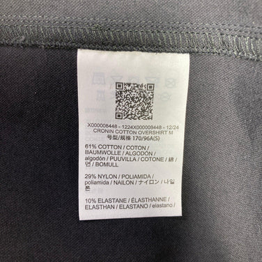 【Men's S ブラック系】 Arcteryx ( アークテリクス ) クロニン コットン オーバーシャツ Cronin Cotton Overshirt コットン ウェア トップス インナー シャツ ロングスリーブシャツ 化繊 z00056411  化繊 ロング