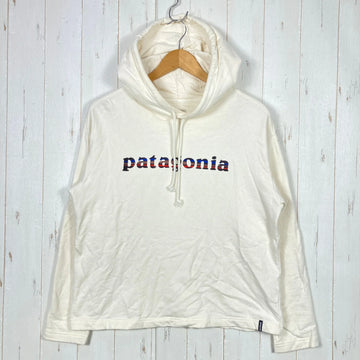 【Men's M アイボリー系】 2024 Patagonia ( パタゴニア ) ライトウェイト 73 テキスト ロゴ ワイルドライズ フーディ Lightweight '73 Text Logo Wildrise Fleece Hoody BCW オーガニックコッ