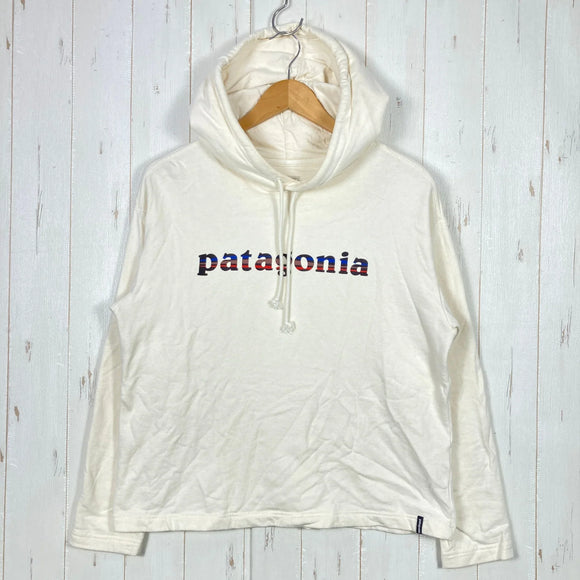 【Men's M アイボリー系】 2024 Patagonia ( パタゴニア ) ライトウェイト 73 テキスト ロゴ ワイルドライズ フーディ Lightweight '73 Text Logo Wildrise Fleece Hoody BCW オーガニックコッ