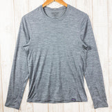 【Men's XS チャコール系】 Patagonia ( パタゴニア ) キャプリーン クール ライトウェイト シャツ ポリエステル ウェア トップス インナー シャツ ロングスリーブTシャツ クルーネック 化繊 z00050470 化繊 ロングスリーブTシャツ ク - 【公式】2ndGEAR（セカンドギア）Webショップ【登山用品・アウトドア用品専門 買取販売店】