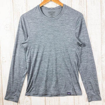 【Men's XS チャコール系】 Patagonia ( パタゴニア ) キャプリーン クール ライトウェイト シャツ ポリエステル ウェア トップス インナー シャツ ロングスリーブTシャツ クルーネック 化繊 z00050470 化繊 ロングスリーブTシャツ ク - 【公式】2ndGEAR（セカンドギア）Webショップ【登山用品・アウトドア用品専門 買取販売店】