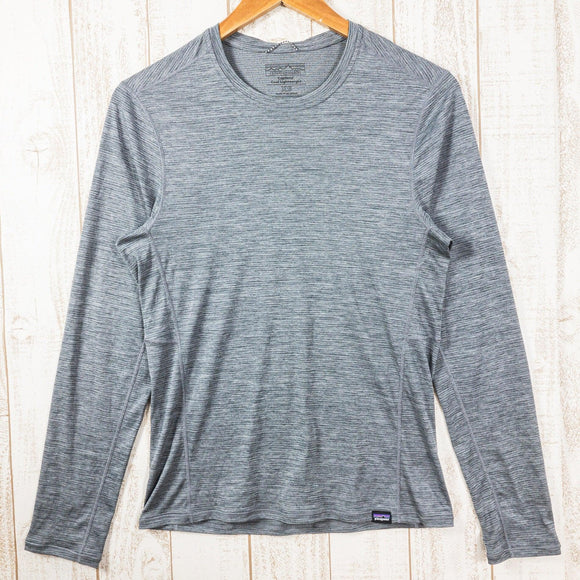 【Men's XS チャコール系】 Patagonia ( パタゴニア ) キャプリーン クール ライトウェイト シャツ ポリエステル ウェア トップス インナー シャツ ロングスリーブTシャツ クルーネック 化繊 z00050470 化繊 ロングスリーブTシャツ ク - 【公式】2ndGEAR（セカンドギア）Webショップ【登山用品・アウトドア用品専門 買取販売店】