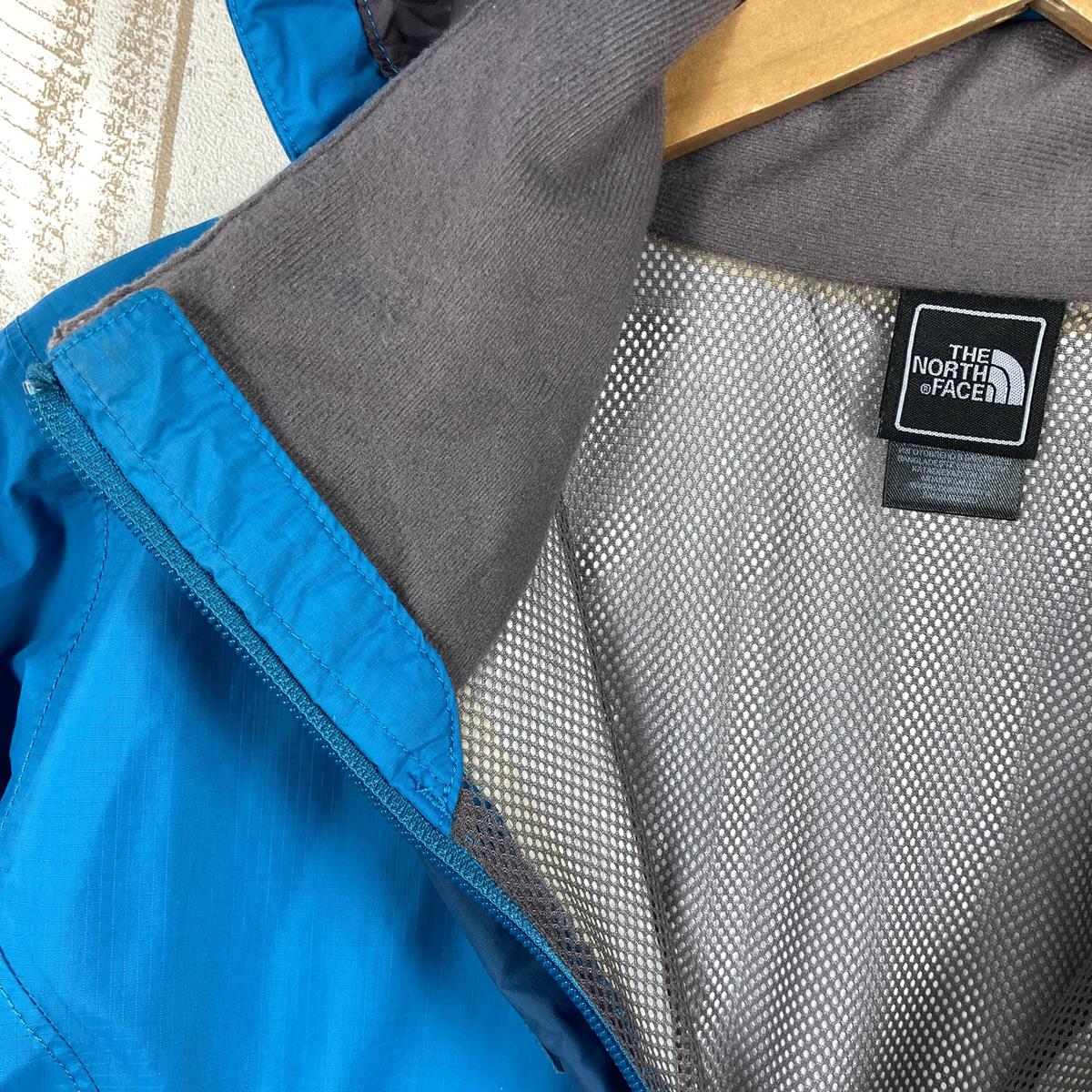 [女式 M 蓝色] The North Face Resolve 夹克雨衣 Hyvent2L 连帽衫 NPW01208 国际女式 Rain Shell Out