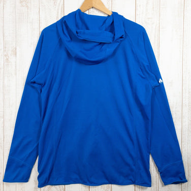 【Men's L ブルー系】 Montbell ( モンベル ) クール パーカ ポリエステル 1114235 Asian Men's 化繊 フーディ インナー シャツ トップス ウェア - 【公式】2ndGEAR（セカンドギア）Webショップ【登山用品・アウトドア用品専門 買取販売店】