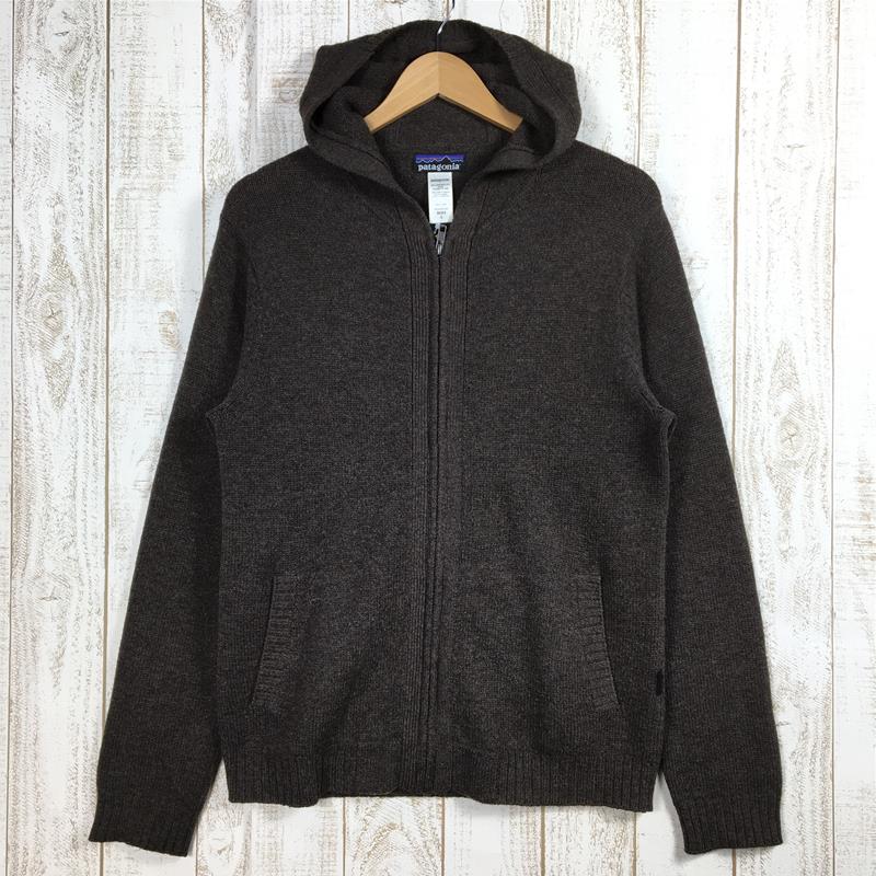 【Men's S ブラウン系】 Patagonia ( パタゴニア ) ラムウール フーディ Lambswool Hoody フルジップ パーカー ニット カーディガン 生産終了モデル 入手困難 50310 International Men's HEN Henna