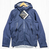 Arcteryx 男款 XS 海军蓝 Beta 夹克，宝石蓝款。这款尼龙外套带防雨功能，实属难得。(z00053320)