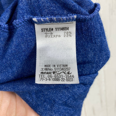 【Men's M ブルー系】 Montbell ( モンベル ) メリノウールプラスライトT Men's Merino Wool Plus Light T Men's ウール混 UVカット メリノウール ウェア トップス インナー シャツ ショートスリーブTシャツ