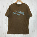 【Men's L ブラウン系】 Black Diamond ( ブラックダイヤモンド ) コットン ショートスリーブ ティー Cotton Short Sleeve Tee 生産終了モデル 入手困難 コットン ウェア トップス インナー シャツ ショートスリーブTシ-1