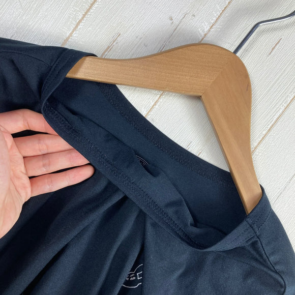 【Men's M ブラック系】 Answer4 ( アンサーフォー ) 刺繍ウサギ Long sleeve Tshirt 入手困難 ポリエステル ウェア トップス インナー シャツ ロングスリーブTシャツ クルーネック 化繊 z00057137  化繊 ロングスリー