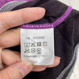 【Women's S パープル系】 Foxfire ( フォックスファイヤー ) PP ウール ハーフ ジップ PP Wool Half Zip メリノウール ウェア トップス インナー シャツ ロングスリーブシャツ ウール z00058071  ウール ロングスリーブ