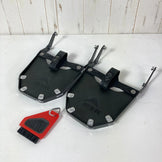 【OneSize グレー系】 Msr ( エムエスアール ) ライトニング アッセント 22 ＋ 専用フローテーションテイル セット ウィンターギア スノーシュー z00058524  スノーシュー ウィンターギア