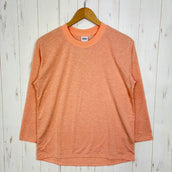 【Unisex S ピンク系】 Bring ( ブリング ) ドライコットニー ロングスリーブ ティーシャツ DRYCOTTONY Long sleeve T-shirt ポリエステル ウェア トップス インナー シャツ ロングスリーブTシャツ クルーネック 化繊