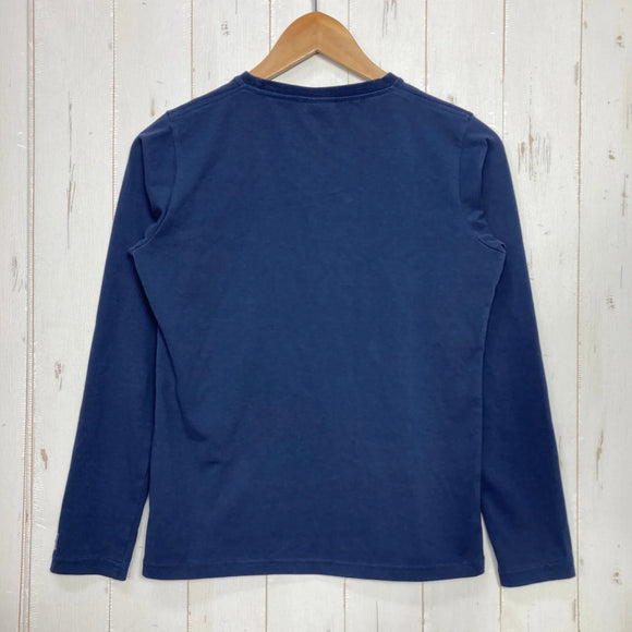 【Women's M ネイビー系】 Helly Hansen ( ヘリーハンセン ) ロングスリーブ スキー クラブ ティー L/S Ski Club Tee コットン ウェア トップス インナー シャツ ロングスリーブシャツ コットン z00060581  コットン