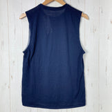 Men's Medium Navy Teton Bros Axio Lite Non Sleeve Wool Top, Tank Top, Sleeveless Shirt, z00054483