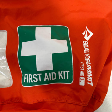 【OneSize オレンジ系】 Sea To Summit ( シートゥーサミット ) ファーストエイド ドライバッグ 3L First Aid Dry Bag 3L スパイシーオレンジ 透明TPUウィンドウ シームテープ ナイロン バッグ ストレージ パッキングサ