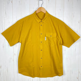 Women's Medium Yellow Ridge Mountain Gear Basic Short Sleeve Shirt in Rustic Mustard, Polyester, Top, Undershirt