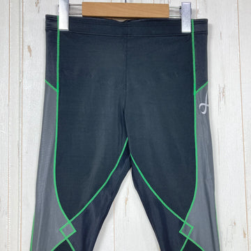 【Men's M ブラック系】 Cw-X ( シーダブリューエックス ) スタビライクスモデル ロング ポリエステル ウェア ボトムス タイツ z00058452  タイツ ボトムス ウェア - 0