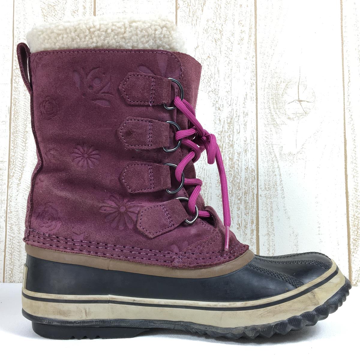 【女款23.0cm紫色】Sorel 1964 Pack Graphic 13女式NL1966女式雪地靴鞋类