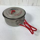 【OneSize シルバー系】 Evernew ( エバニュー ) チタン ウルトラライト クッカー 2 Titanium Ultralight Cooker 2 チタン クックウェア クッカー コッフェル z00059898  クッカー コッフェル クックウェア
