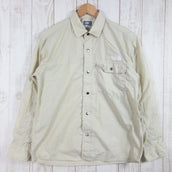 【Unisex S ベージュ系】 The North Face ( ザ・ノースフェイス ) ロングスリーブ ヌプシ シャツ L/S Nuptse Shirt NR11961 Asian Unisex 化繊 ロングスリーブシャツ インナー シャツ トップス ウェア - 【公式】2ndGEAR（セカンドギア）Webショップ【登山用品・アウトドア用品専門 買取販売店】