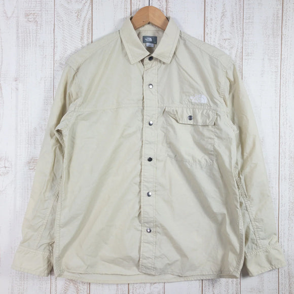 【Unisex S ベージュ系】 The North Face ( ザ・ノースフェイス ) ロングスリーブ ヌプシ シャツ L/S Nuptse Shirt NR11961 Asian Unisex 化繊 ロングスリーブシャツ インナー シャツ トップス ウェア - 【公式】2ndGEAR（セカンドギア）Webショップ【登山用品・アウトドア用品専門 買取販売店】