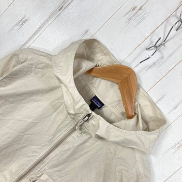 【Men's L ベージュ系】 2025 Patagonia ( パタゴニア ) ウインド スウィープ ジャケット Windsweep Jacket Pelican オーガニックコットン ウェア トップス アウター ジャケット ウィンドシェル z00059063 P