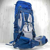 Deuter Air Contact 50+10 SL Women's One Size Navy Backpack in Steel/Midnight Nylon. Storage capacity: 30L-54L. Product code: z00053516.