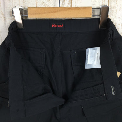 [Women's S Black] Marmot Softshell Multi-Pocket Shorts MJP-F2531W Asian Women's Synthetic Shorts Short Pants Bottoms Wear