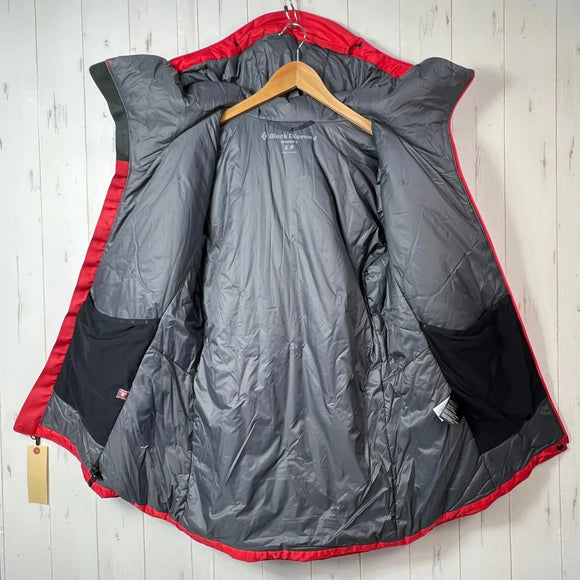 【Women's S レッド系】 Black Diamond ( ブラックダイヤモンド ) ビレイパーカー Belay Parka Coral Red ウェア トップス アウター ジャケット 化繊インサレーション プリマロフト・ゴールド・インサレーション・クロスコア