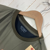 【Men's XL グリーン系】 Set Out（セトアウト） デュラブル ウォーム プルオーバー Durable Warm Pullover ナイロン ウェア トップス インナー シャツ ロングスリーブシャツ 化繊 Teijin Octa ( 帝人オクタ ) z00