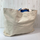 One Size Beige Jackwolfskin Cotton Canvas Tote Bag (z00054630)