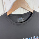 【Men's S ブラック系】 Patagonia ( パタゴニア ) キャプリーン クール デイリー グラフィック シャツ Capilene Cool Daily Graphic Shirt ポリエステル ウェア トップス インナー シャツ ショートスリーブTシャ