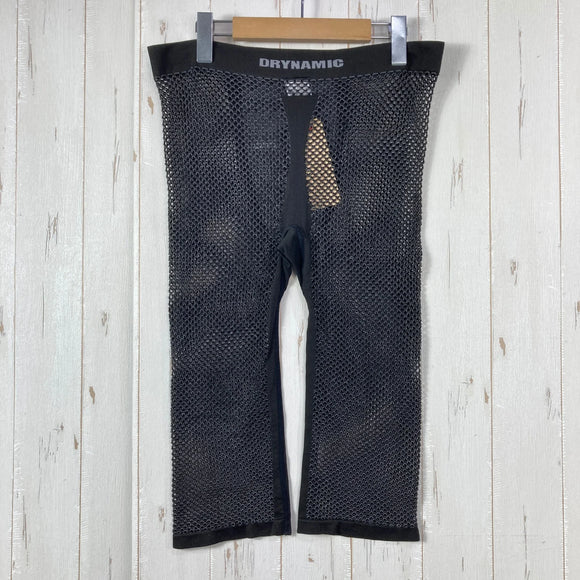 【Men's L/XL ブラック系】 Millet ( ミレー ) ドライナミック メッシュ 3/4 タイツ DRYNAMIC MESH 3/4 TIGHTS ポリプロピレン ウェア ボトムス タイツ z00059367  タイツ ボトムス ウェア