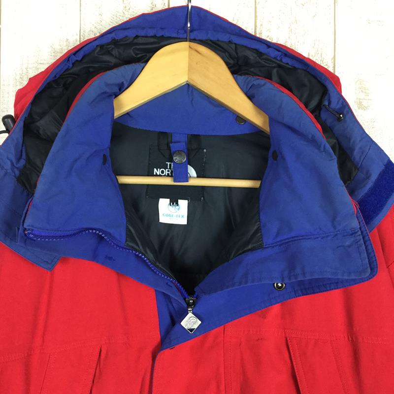 【男士XL红色系列】The North Face 90S Goretex山地羽绒服Goretex连帽派克大衣Parka 90年代难求ND2019亚洲男士羽绒绝缘子