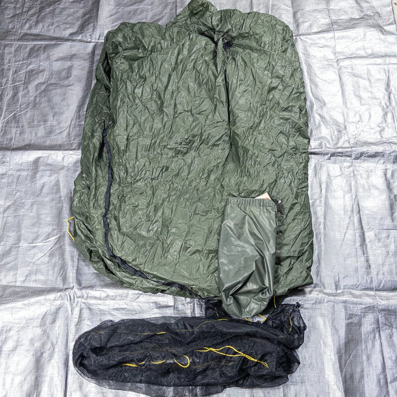 【OneSize グリーン系】 Warbonnet Outdoors ( ウォーボネットアウトドアーズ ) マウンテンフライ MountainFly 生産終了モデル 入手困難 キャンピングギア タープ z00053288  タープ キャンピングギア