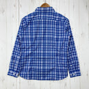 【Women's M ブルー系】 Montbell ( モンベル ) WIC.ライト シングルポケット ロングスリーブシャツ Wickron Light Single Pocket Long Sleeve Shirt ポリエステル ウェア トップス インナー シャツ-2