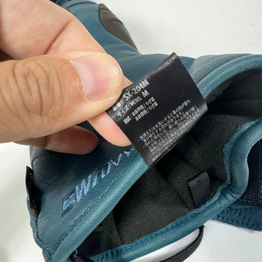 Men's Medium Navy Swany Alaska AV / LTD Leather Gloves with GORE-TEX (Gore-Tex) z00053581 AV / LTD Gloves