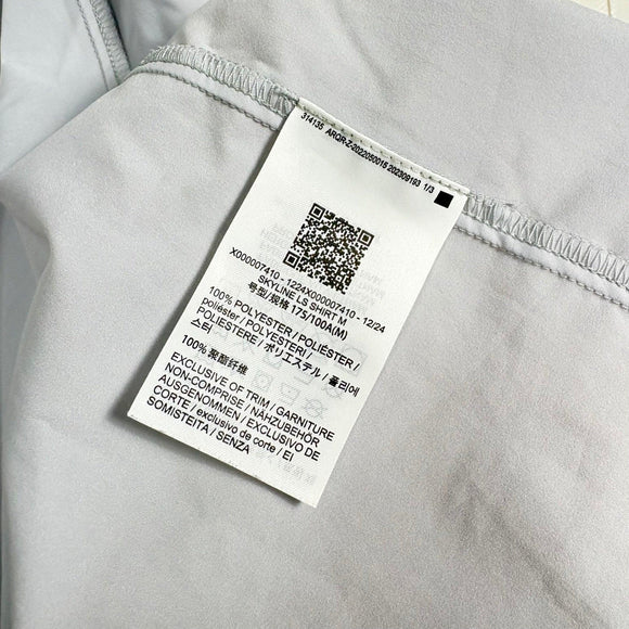 【Men's M グレー系】 Arcteryx ( アークテリクス ) スカイライン ロングスリーブ シャツ Skyline LS Shirt ポリエステル ウェア トップス インナー シャツ ロングスリーブシャツ 化繊 z00058039  化繊 ロングスリーブ