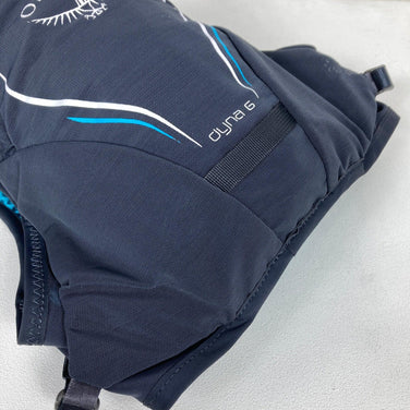 Women's XS/S Black Osprey Dyna 6 Nylon Storage Bag for Running Vests and Vest Packs (z00054465)