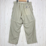 【Men's M ベージュ系】 1990s Columbia ( コロンビア ) フィッシング コンバーチブル カーゴパンツ Fishing Convertible Cargo Pants 生産終了モデル 入手困難 旧タグ ナイロン ウェア ボトムス コンバーチブル