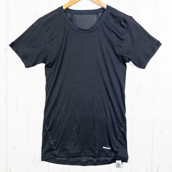 【Men's L ブラック系】 Finetrack ( ファイントラック ) ドライレイヤー ベーシック ティー ポリエステル ウェア トップス インナー シャツ ショートスリーブTシャツ クルーネック 化繊 z00053057  化繊 ショートスリーブTシャツ ク