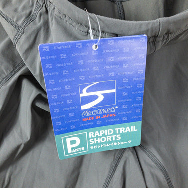 【Men's L グレー系】 Finetrack ( ファイントラック ) ラピッド トレイル ショーツ ナイロン FMM0801 Asian Men's 化繊 ショーツ ショートパンツ ボトムス ウェア - 【公式】2ndGEAR（セカンドギア）Webショップ【登山用品・アウトドア用品専門 買取販売店】