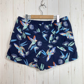 【Women's M ネイビー系】 2019 Patagonia ( パタゴニア ) バギーズ ショーツ 5インチ Baggies Shorts 5in Parrots: New Navy / PANN 希少カラー 入手困難 ナイロン ウェア ボトムス ショーツ ショー