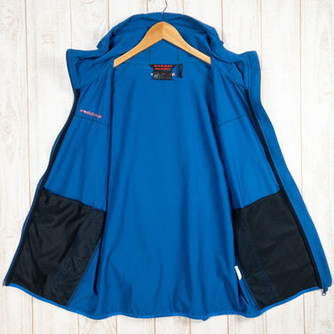 【Men's M ブルー系】 Mammut ( マムート ) ソフテック グラナイト フーデッド ジャケット Softech Granite Hooded Jacket ソフトシェル 1010-25440 Men's ソフトシェル アウター ジャケット トップス - 【公式】2ndGEAR（セカンドギア）Webショップ【登山用品・アウトドア用品専門 買取販売店】