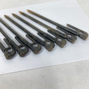 【OneSize ブラック系】 村の鍛冶屋 エリッゼステーク 7本セット 鍛造ペグ カチオン電着塗装 キャンピングギア ペグ ステーク z00061763  ペグ ステーク キャンピングギア-6