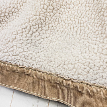 男式 M 米色 2020 Patagonia 绒毛衬里卡车司机夹克 (MJVK) - 停产款，难以找到 - 灯芯绒和有机棉上衣