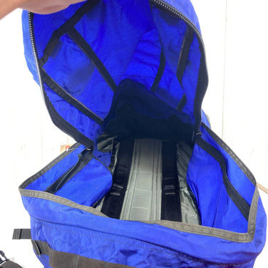 【L ネイビー系】 1986 Gregory ( グレゴリー ) ロック クリーク Rock Creek Electric Blue 生産終了モデル 入手困難 茶タグ 旧タグ ビンテージ ナイロン バッグ ストレージ バックパック 容量【55L～79L】